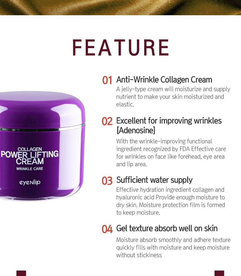 Buy eyeNlip - Collagen Power Lifting Cream in Bulk ...