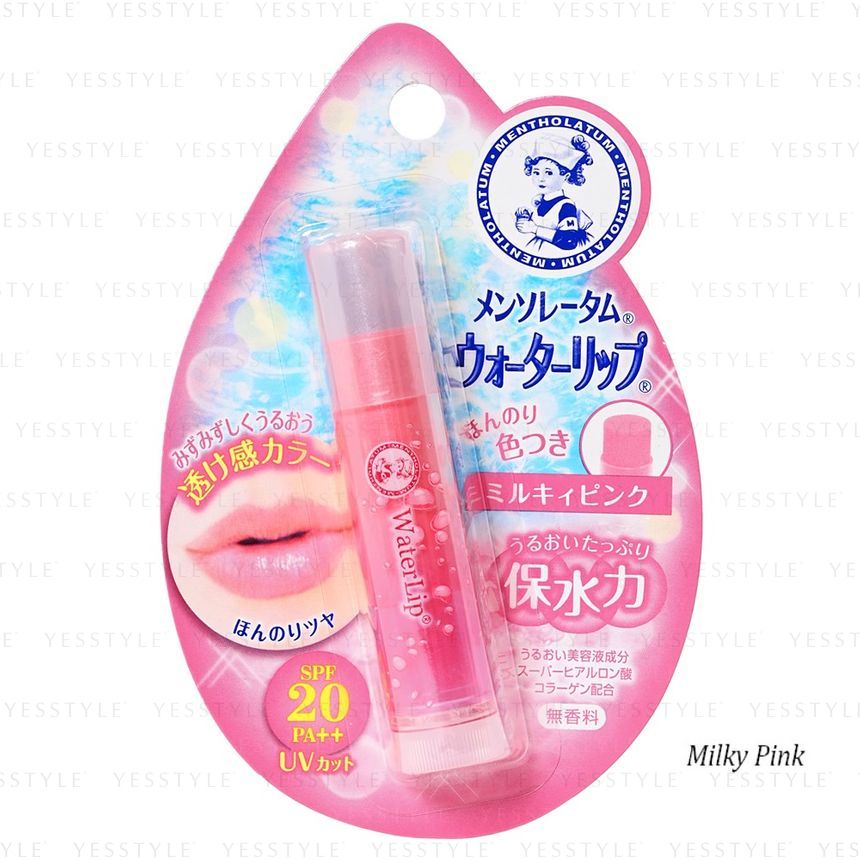 Rohto Mentholatum Water Lip Color Balm SPF 20 PA++ 4.5g - 3 Types ...