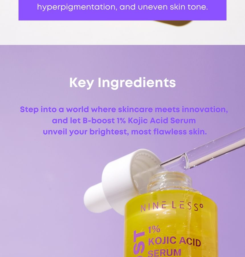 Buy NINELESS - B-Boost 1% Kojic Acid Serum (x100) (Bulk Box) in Bulk ...
