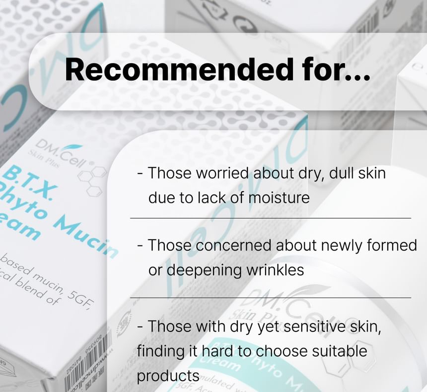 Buy DM.Cell - BTX Phyto Mucin Cream in Bulk | AsianBeautyWholesale.com
