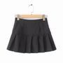 Asiris - Pleated A-Line Mini Skirt | YesStyle
