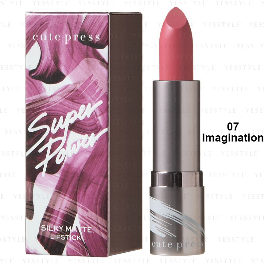 Cute Press Superpower Silky Matte Lipstick 12 Types Yesstyle