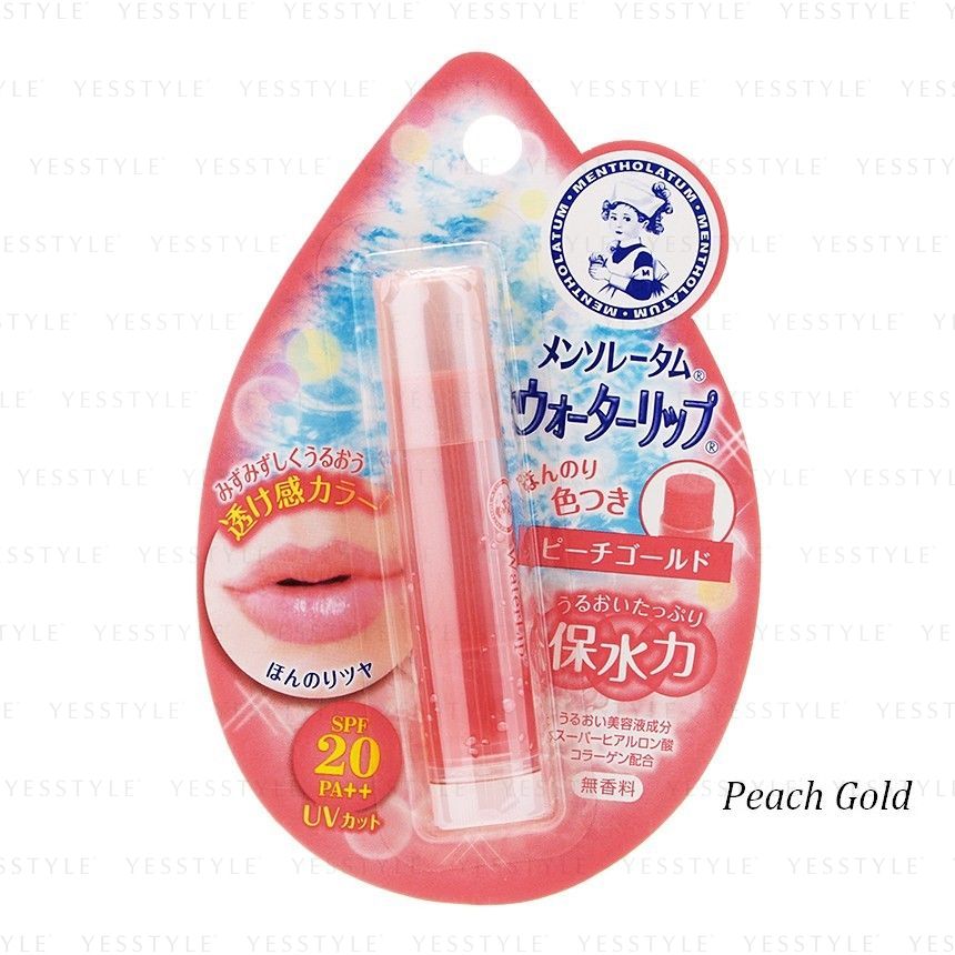 Rohto Mentholatum Water Lip Color Balm SPF 20 PA++ 4.5g - 3 Types ...