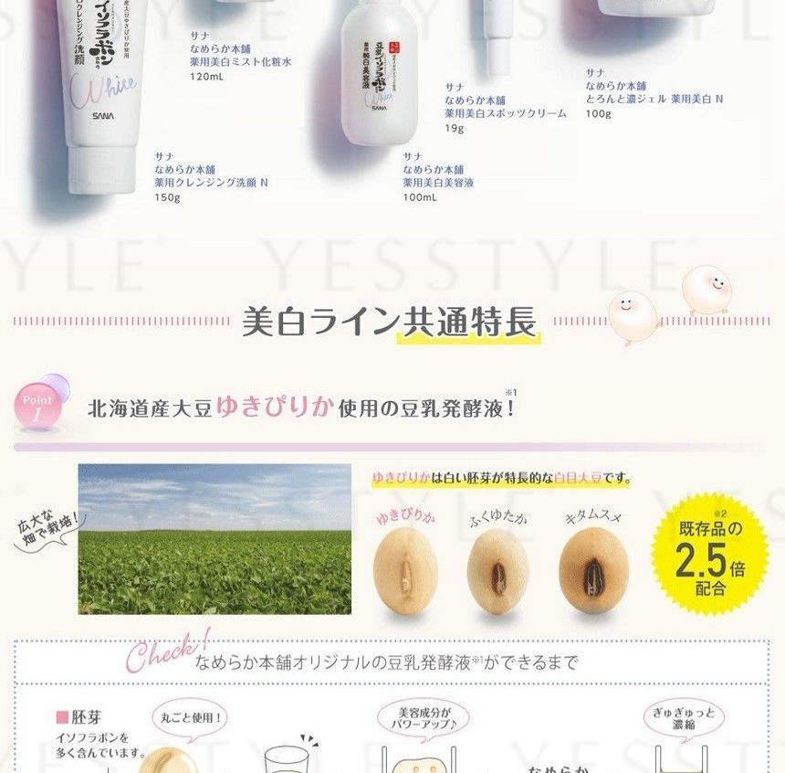 Buy SANA Soy Milk Whitening Face Wash N in Bulk