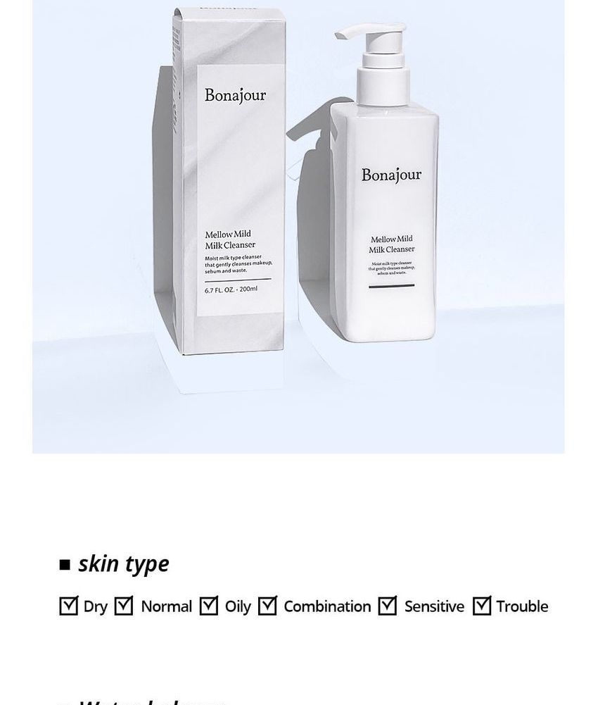 bonajour milk cleanser