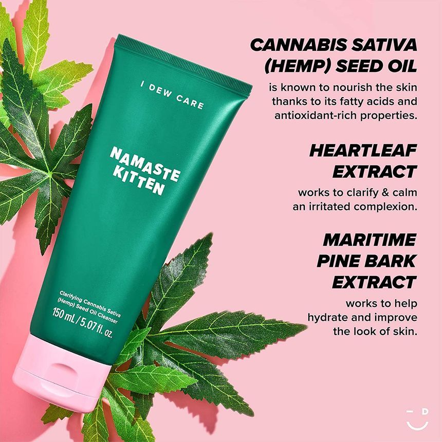 Buy I DEW CARE - Namaste Kitten Clarifying Cannabis Sativa (Hemp) Seed Oil  Cleanser in Bulk | AsianBeautyWholesale.com