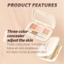 Three-Shades Concealer Palette - 2 Colors