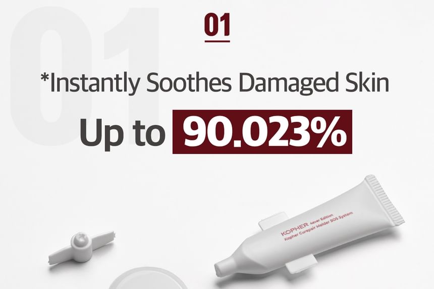 KOPHER Curepair Melder SOS System (2セット) KOPHER Curepair Melder SOS System | Ingredients & Benefits