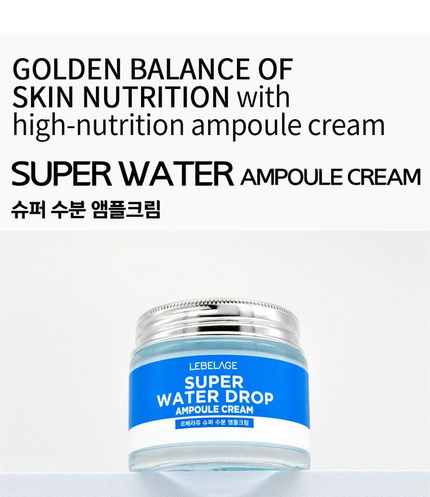 Buy LEBELAGE - Super Water Drop Ampoule Cream in Bulk ...