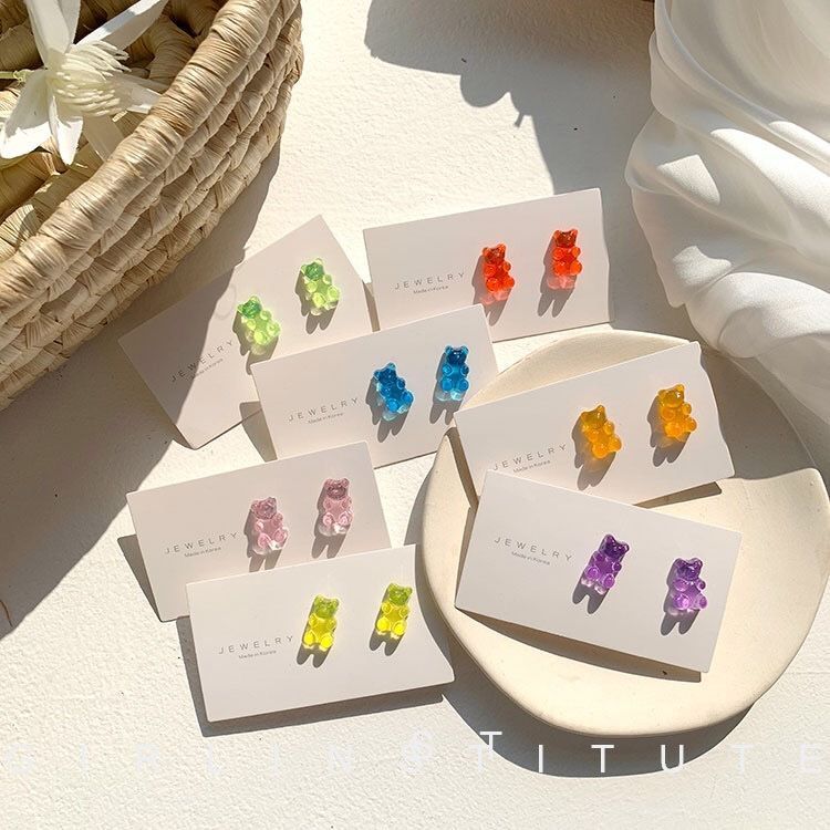 Admae Plastic Gummy Bear Earrings Yesstyle - roblox gummy bear earrings