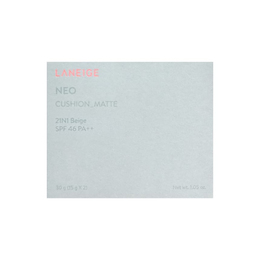 LANEIGE Neo Cushion Matte 15g 5 Colors