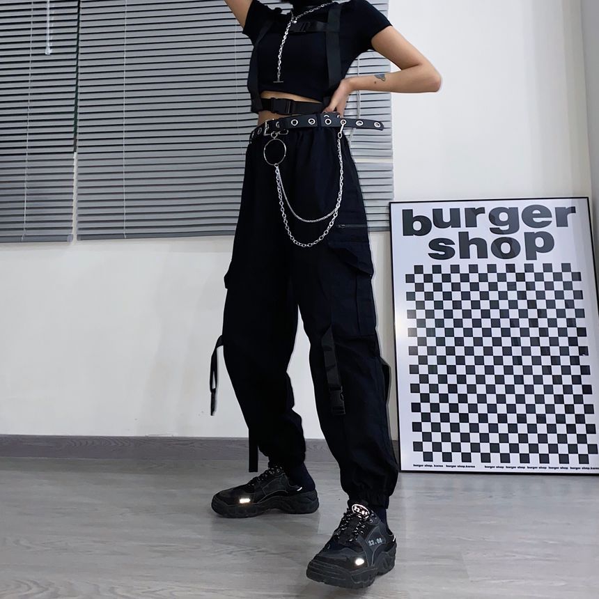 chain jogger pants