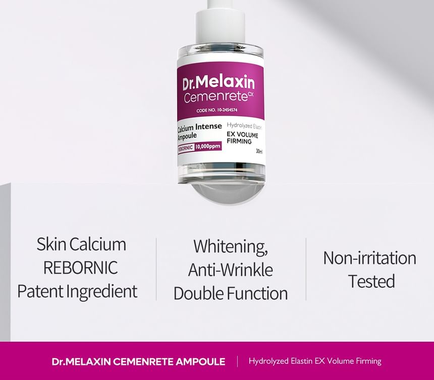 Buy Dr.Melaxin - Cemenrete Calcium Intense Ampoule in Bulk 
