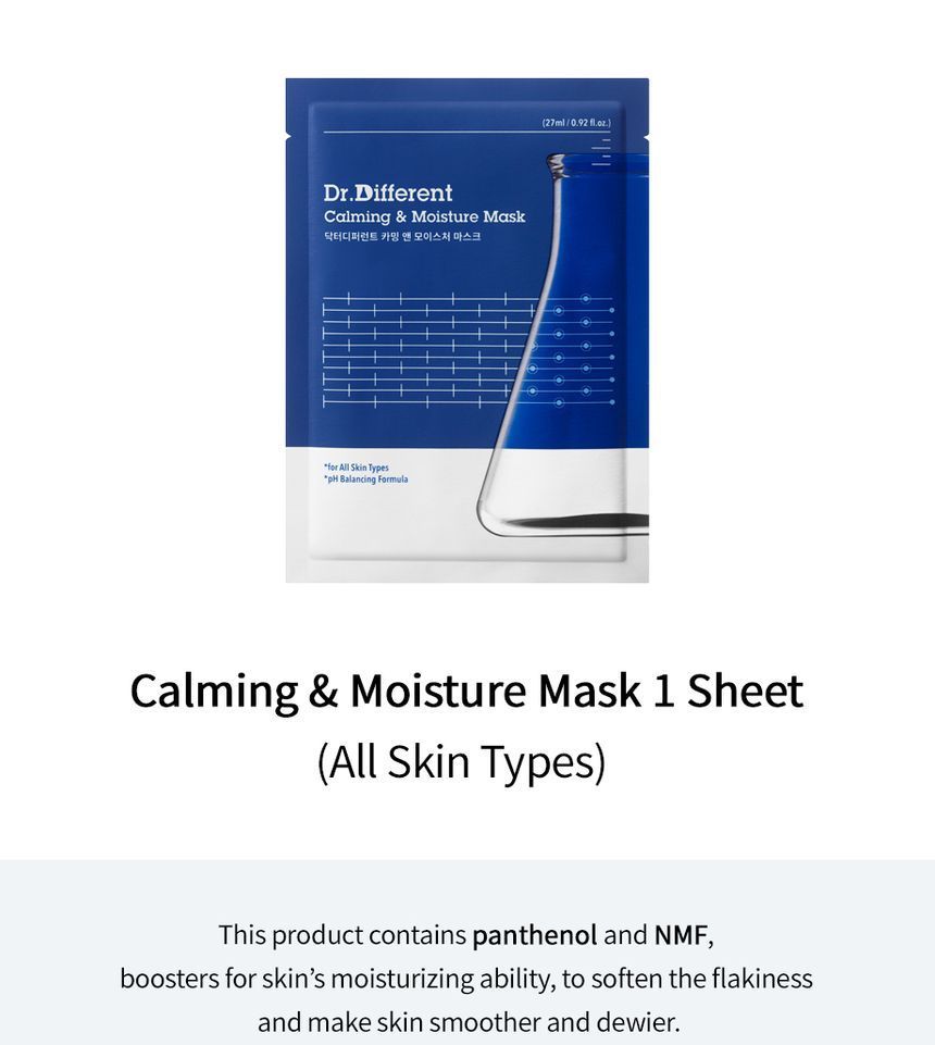 Buy Dr.Different Calming & Moisture Mask in Bulk