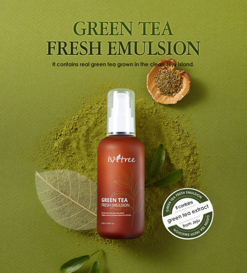 Isntree Green Tea Fresh Emulsion 120ml YesStyle