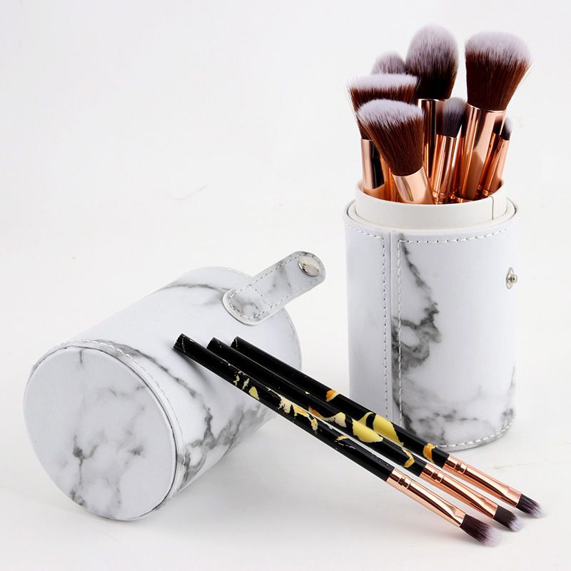 Makeup Brush School Supplies Stationery Snail Student Decoration Pen Holder LE