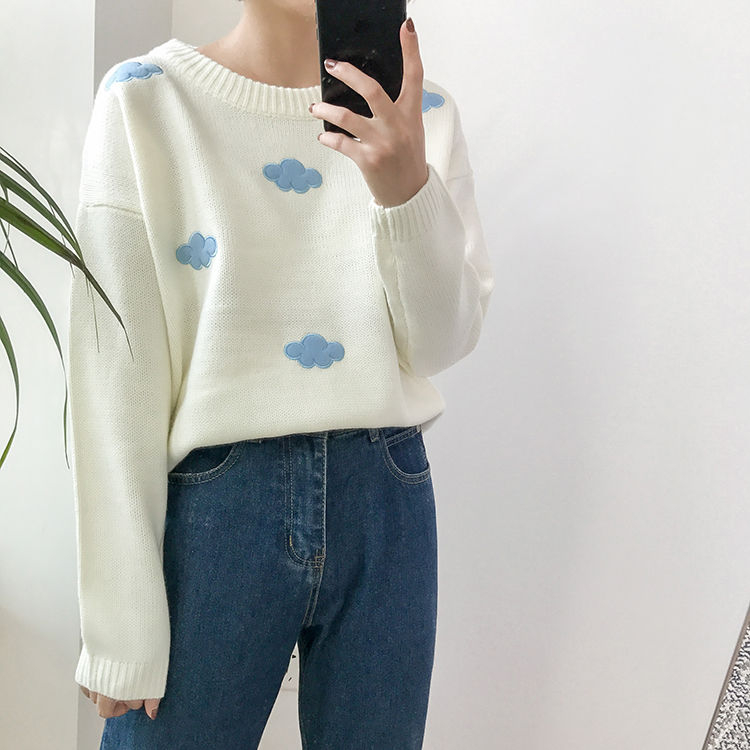 Dute - Cloud Sweater | YesStyle