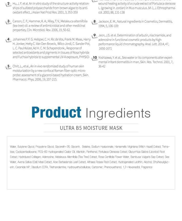 Buy Cliv Ultra B5 Moisture Mask In Bulk Asianbeautywholesale Com