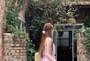 Spaghetti Strap V-Neck Plain Ruffle Tiered Maxi A-Line Dress