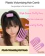 Plastic Volumizing Hair Comb (Various Designs) / Set