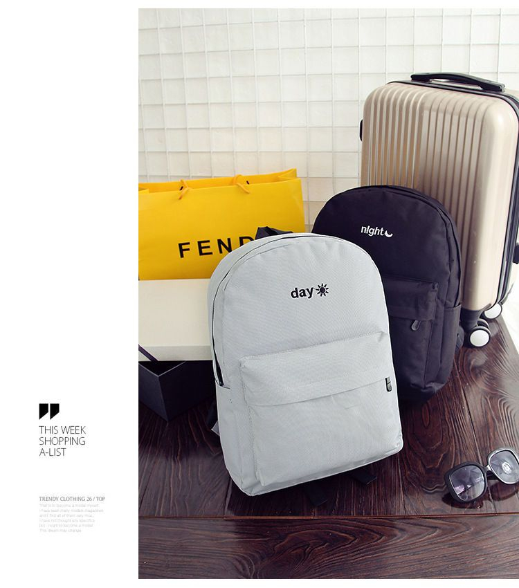 Youme Embroidered Backpack YesStyle