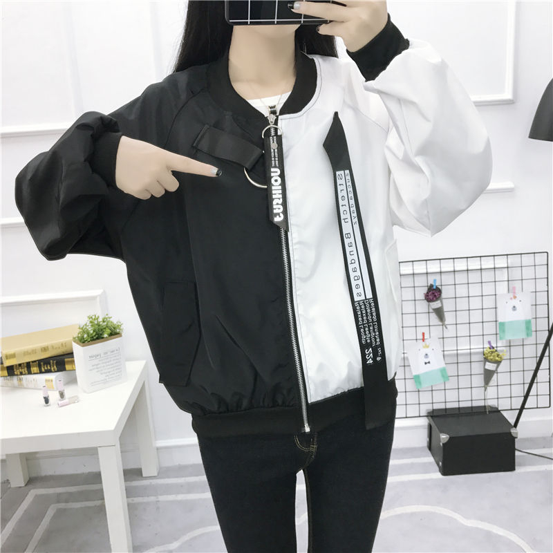 colorful bomber jacket