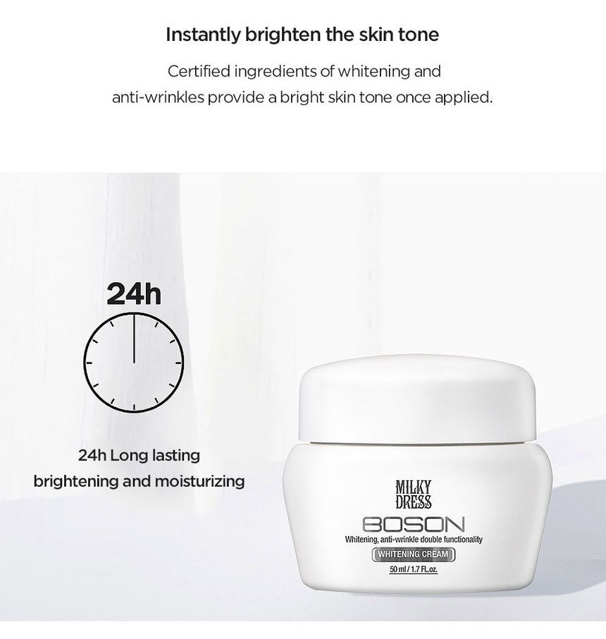Buy MILKYDRESS - Boson Whitening Cream 50ml in Bulk |  AsianBeautyWholesale.com