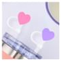 Heart Drinking Straw Cover (Various Designs) - 0.8 / 1.0cm