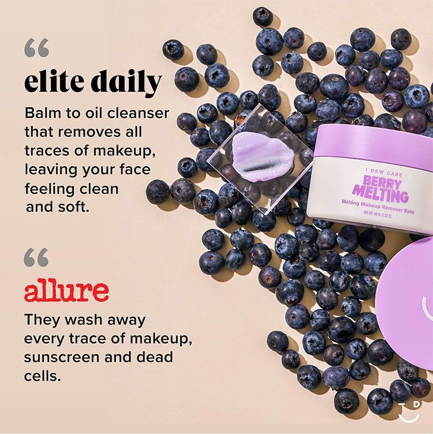 berry melting makeup remover balm