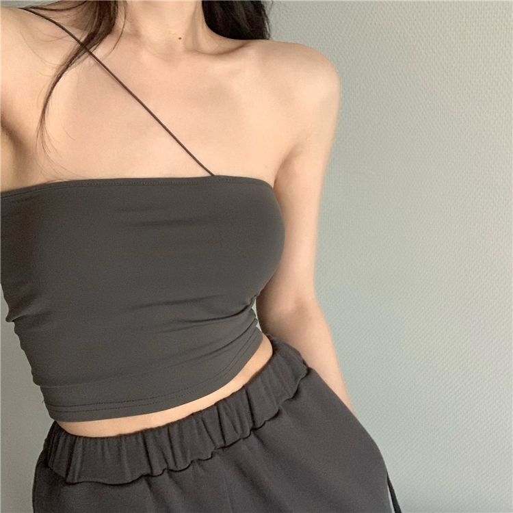 asymmetric camisole top