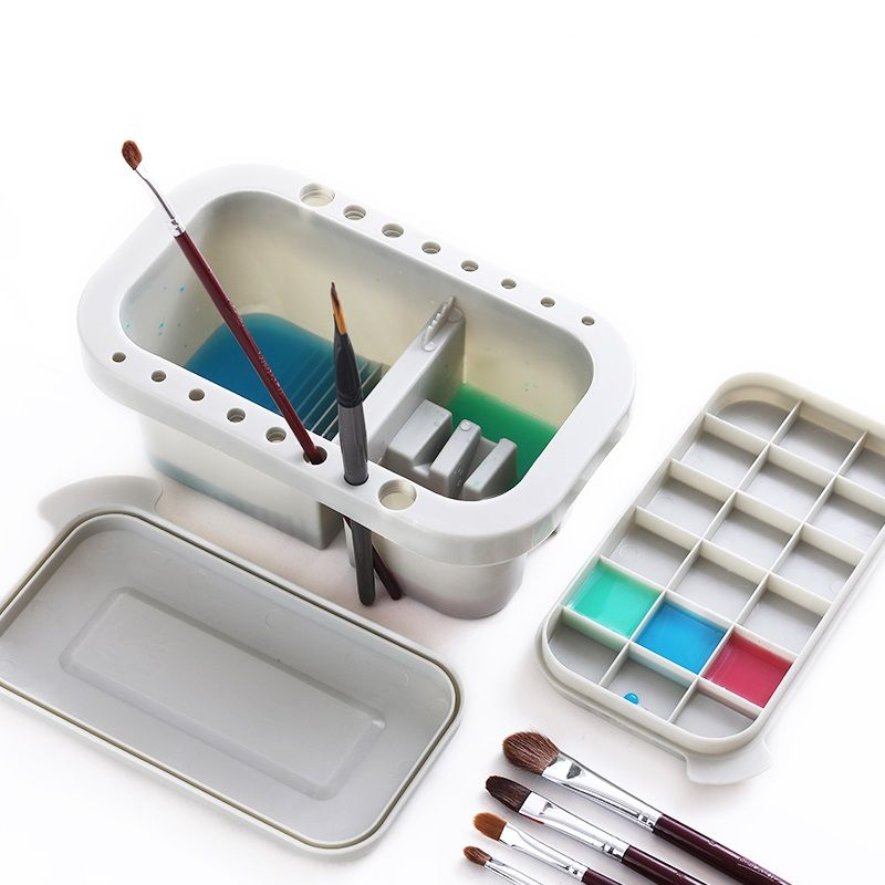 Kulum 3in1 Plastic Paint Brush Washer YesStyle