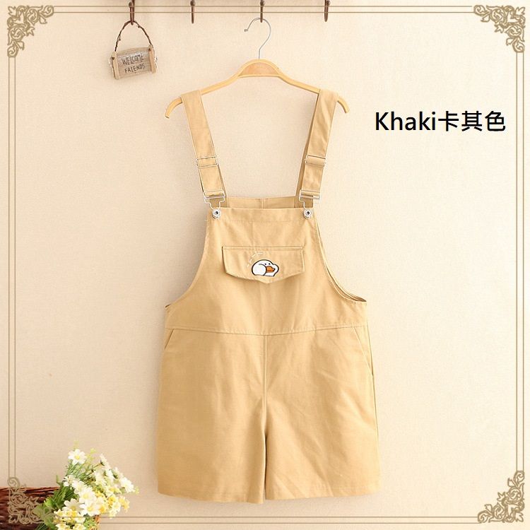 Kawaii Fairyland Duck Embroidered Jumper Shorts Yesstyle