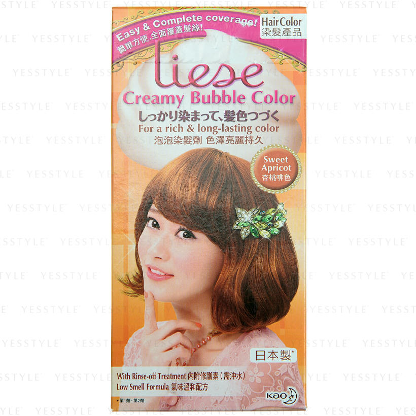 Kao Liese Creamy Bubble Hair Color YesStyle