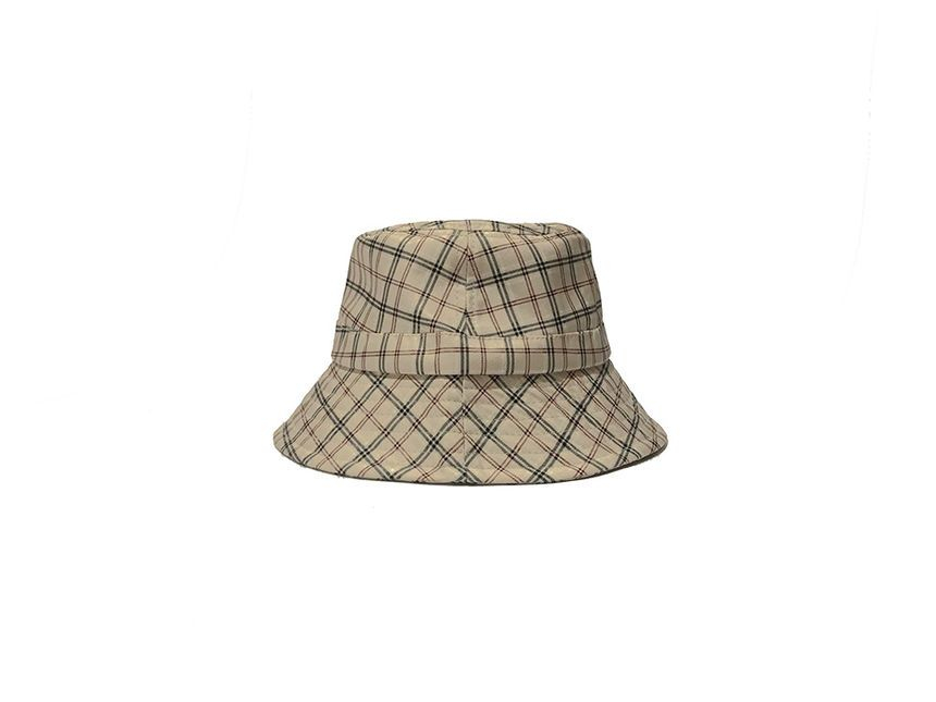 Heloi - Plaid Bucket Hat | YesStyle