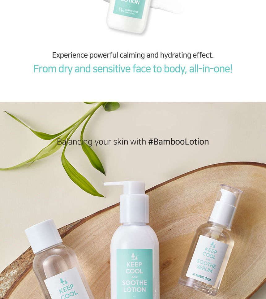 KEEP COOL Soothe Bamboo Lotion | YesStyle