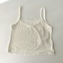 V-Neck Lace Trim Camisole Top
