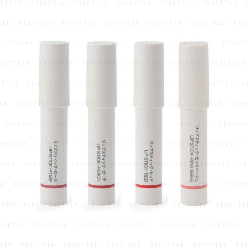 Muji Lipstick 4 Types Yesstyle