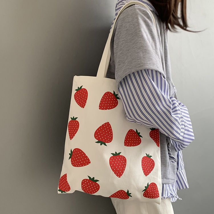 strawberry tote