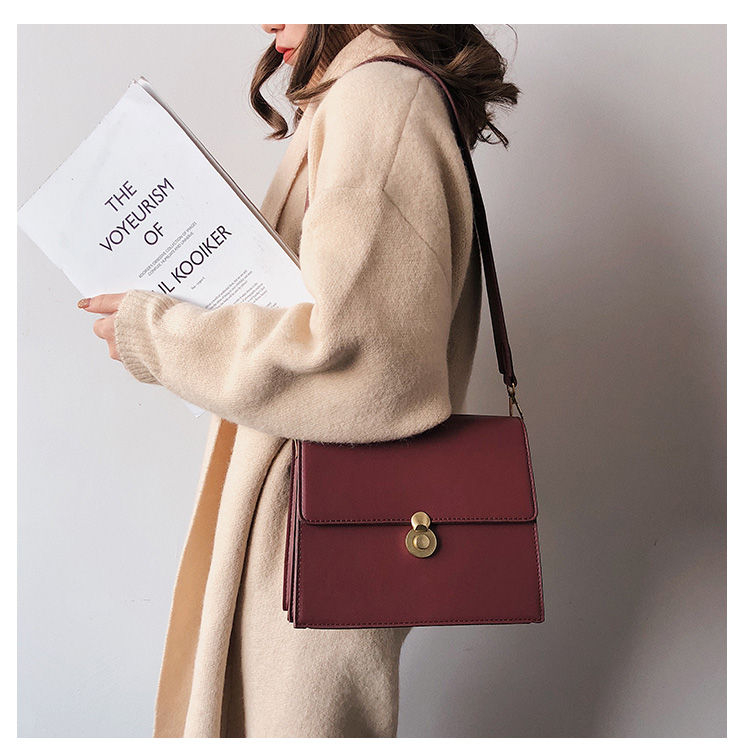 Fionne Faux Leather Shoulder Bag YesStyle