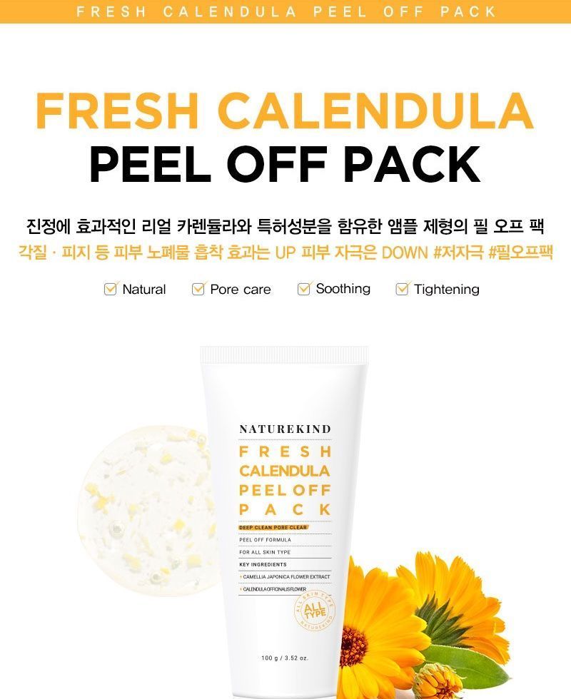 Buy Naturekind Fresh Calendula Peel Off Pack In Bulk Asianbeautywholesale Com