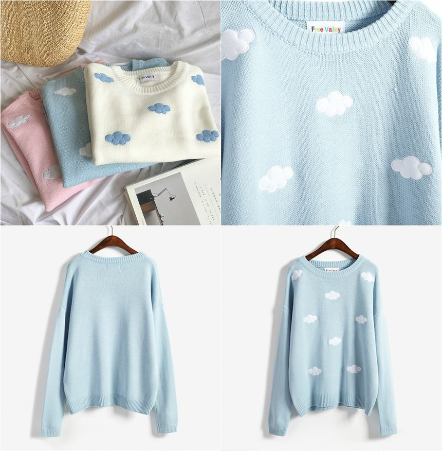 Dute - Cloud Sweater | YesStyle