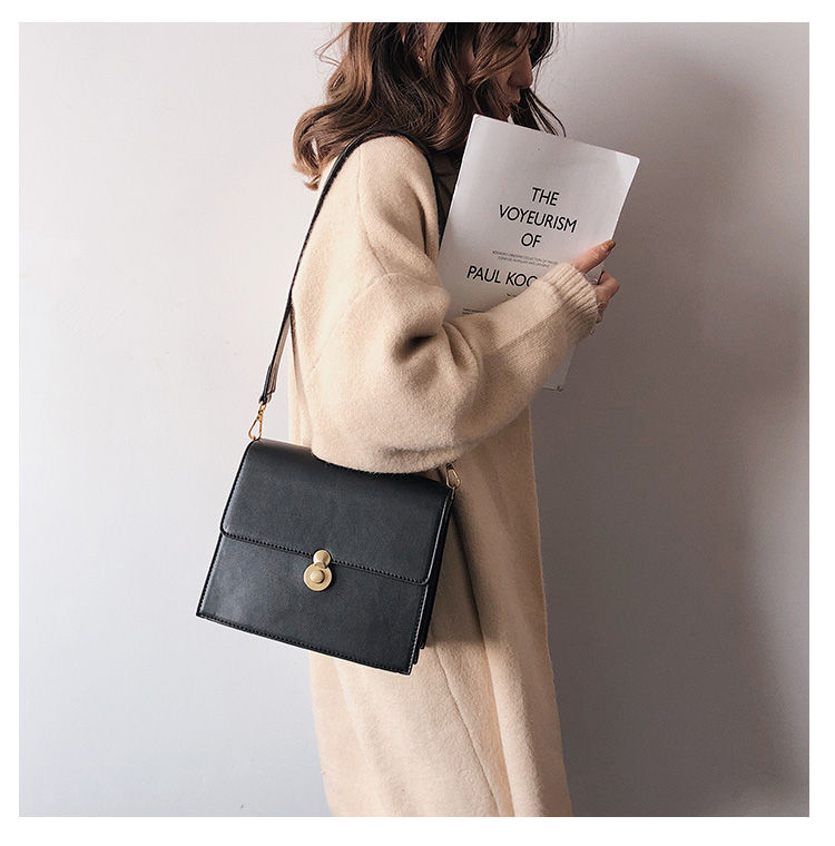 Fionne Faux Leather Shoulder Bag YesStyle