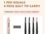 4 in 1 Makeup Pen (Highlighter / Eyeliner / Eyebrow / Lip Liner)