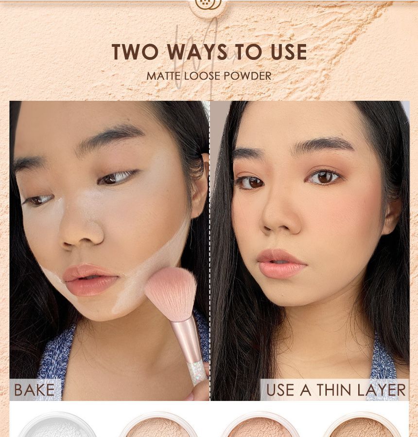 Buy FOCALLURE MatchMax Baking & Setting Powder 4 Colors in Bulk