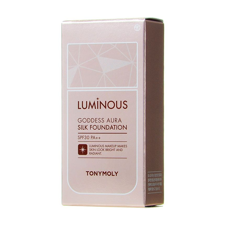 tony moly luminous goddess aura silk foundation