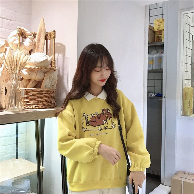 bear and chicken sweatshirt