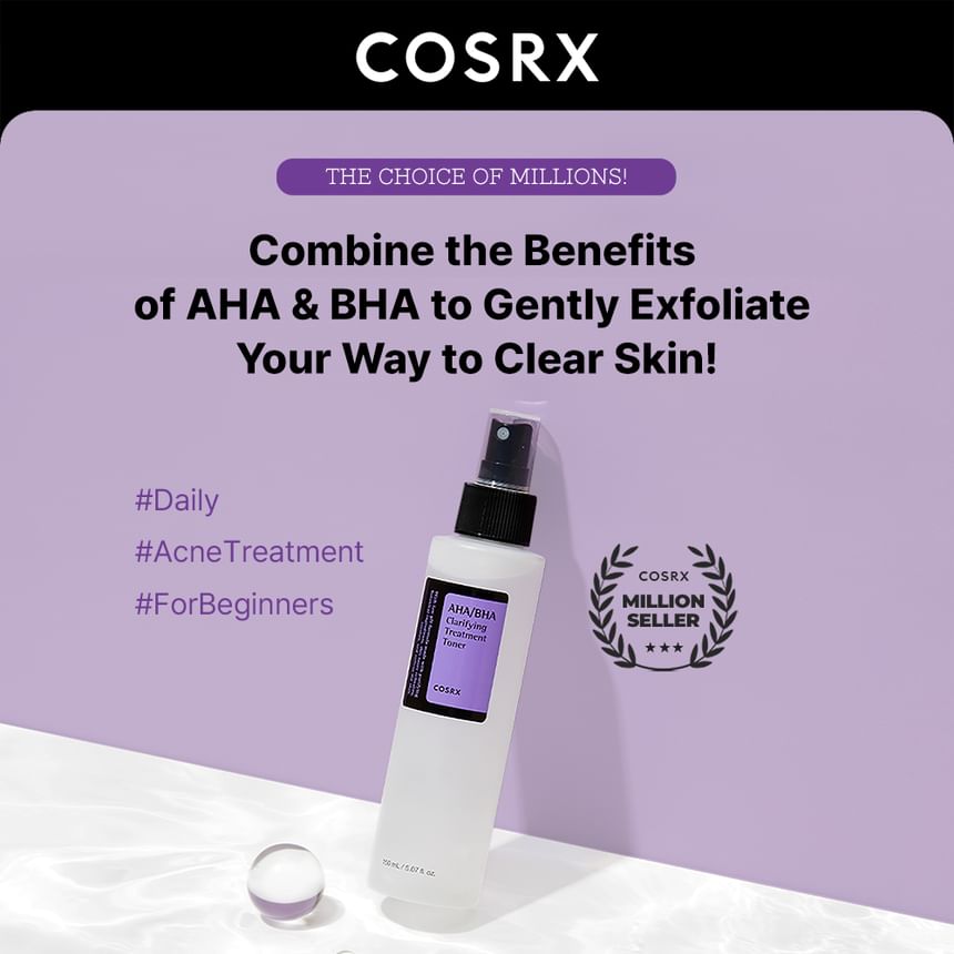 Buy COSRX - AHA/BHA Clarifying Treatment Toner Mini in Bulk ...