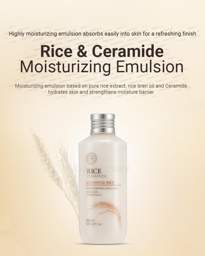 THE FACE SHOP Rice & Ceramide Moisture Emulsion 150ml YesStyle