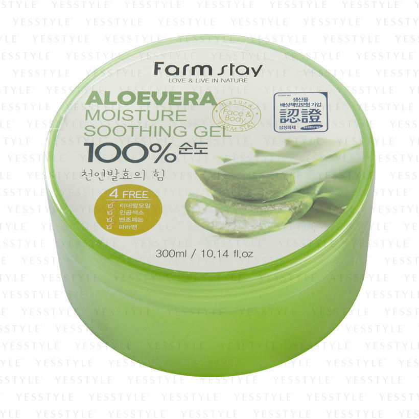 farmstay moisture soothing gel aloevera