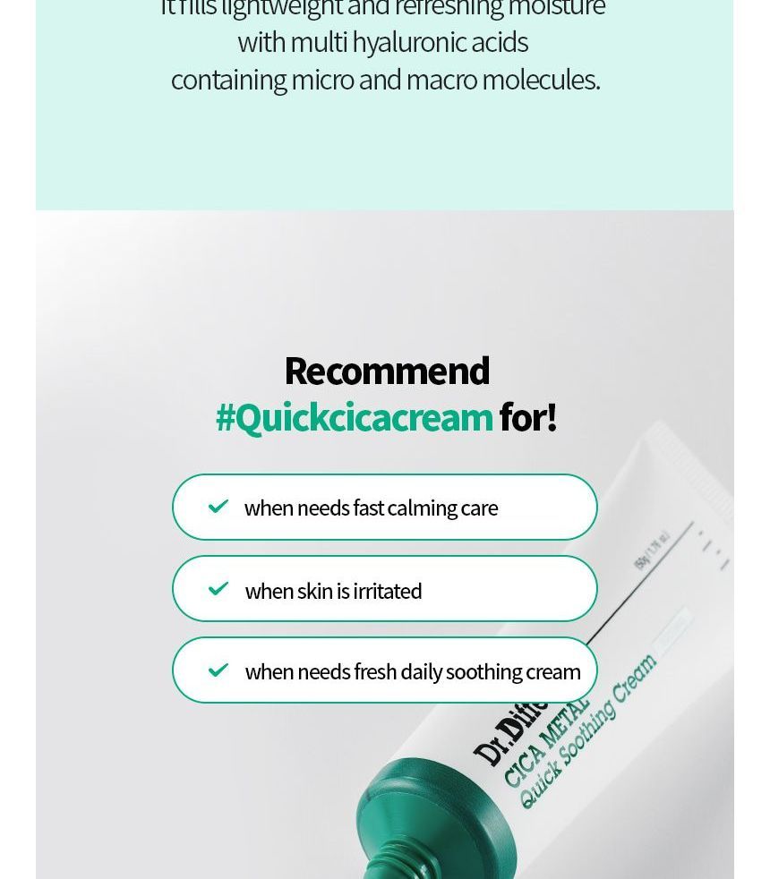 Buy Dr.Different - Cica Metal Cream in Bulk